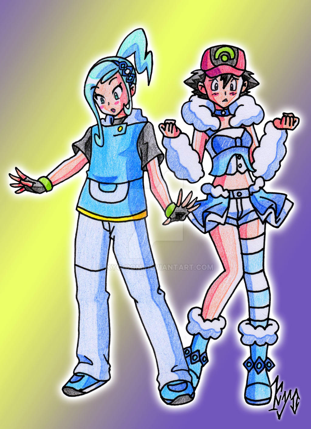 Head Swap Ash Lisa By Kyo Dom On Deviantart Head Swap Ash Lisa By Kyo Dom On Deviantart