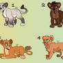 Lion Cub Adopts | CLOSED