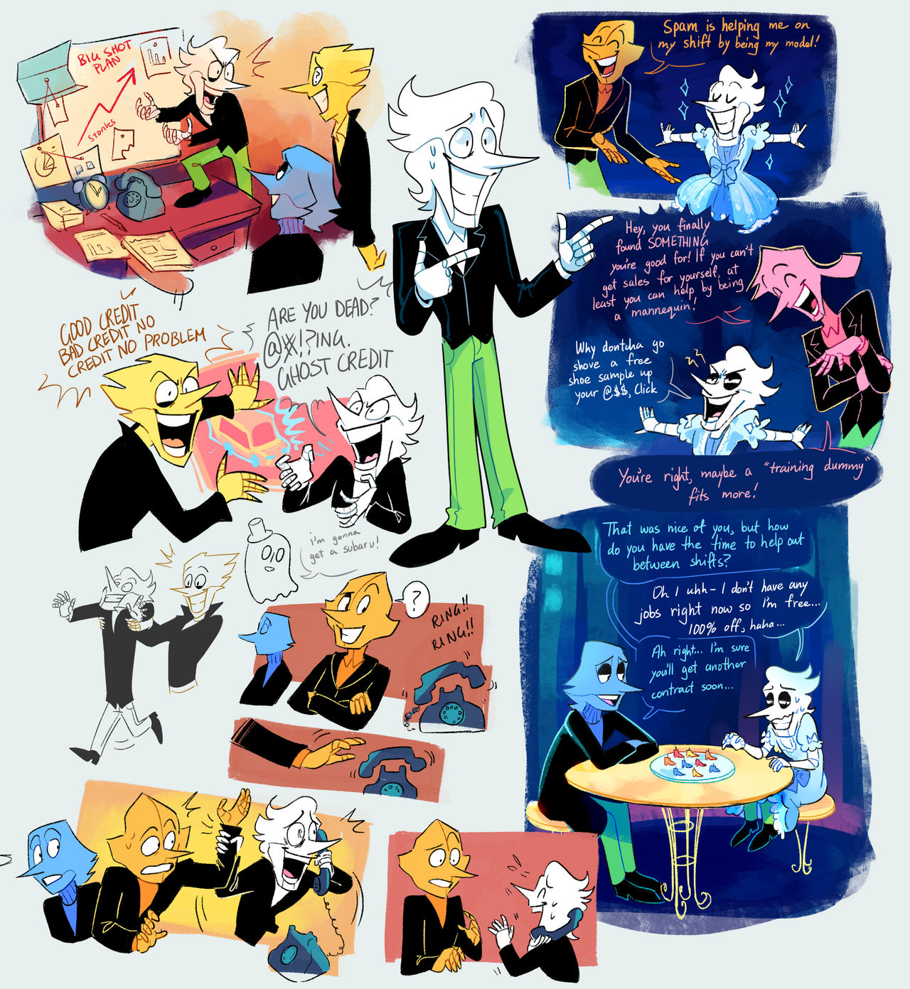 Spamton G Addison by bright-goat on DeviantArt