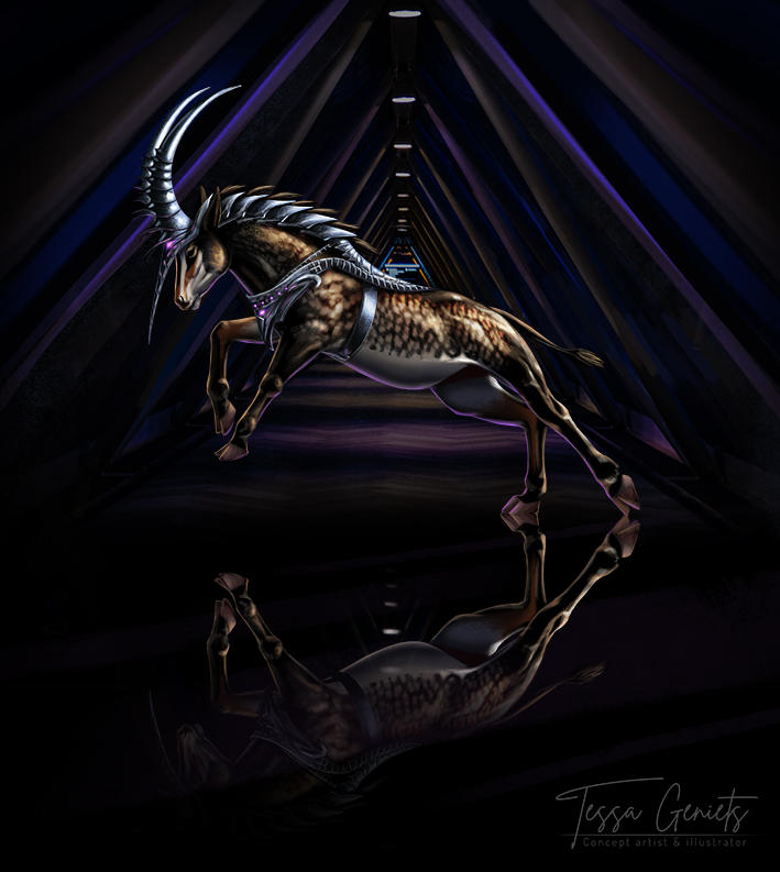 Sable beast by Tessa-Geniets on DeviantArt