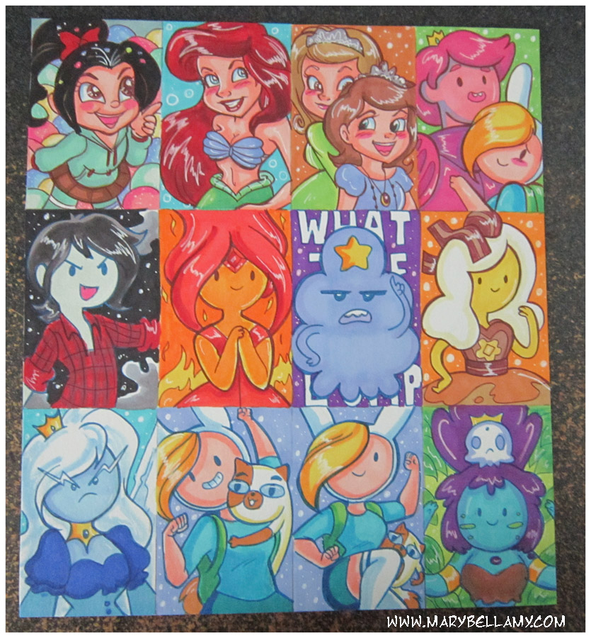 Adventure Time Disney ATC