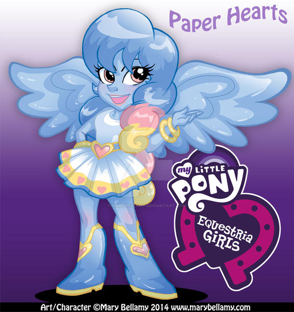 Paper Hearts Equestria Girls