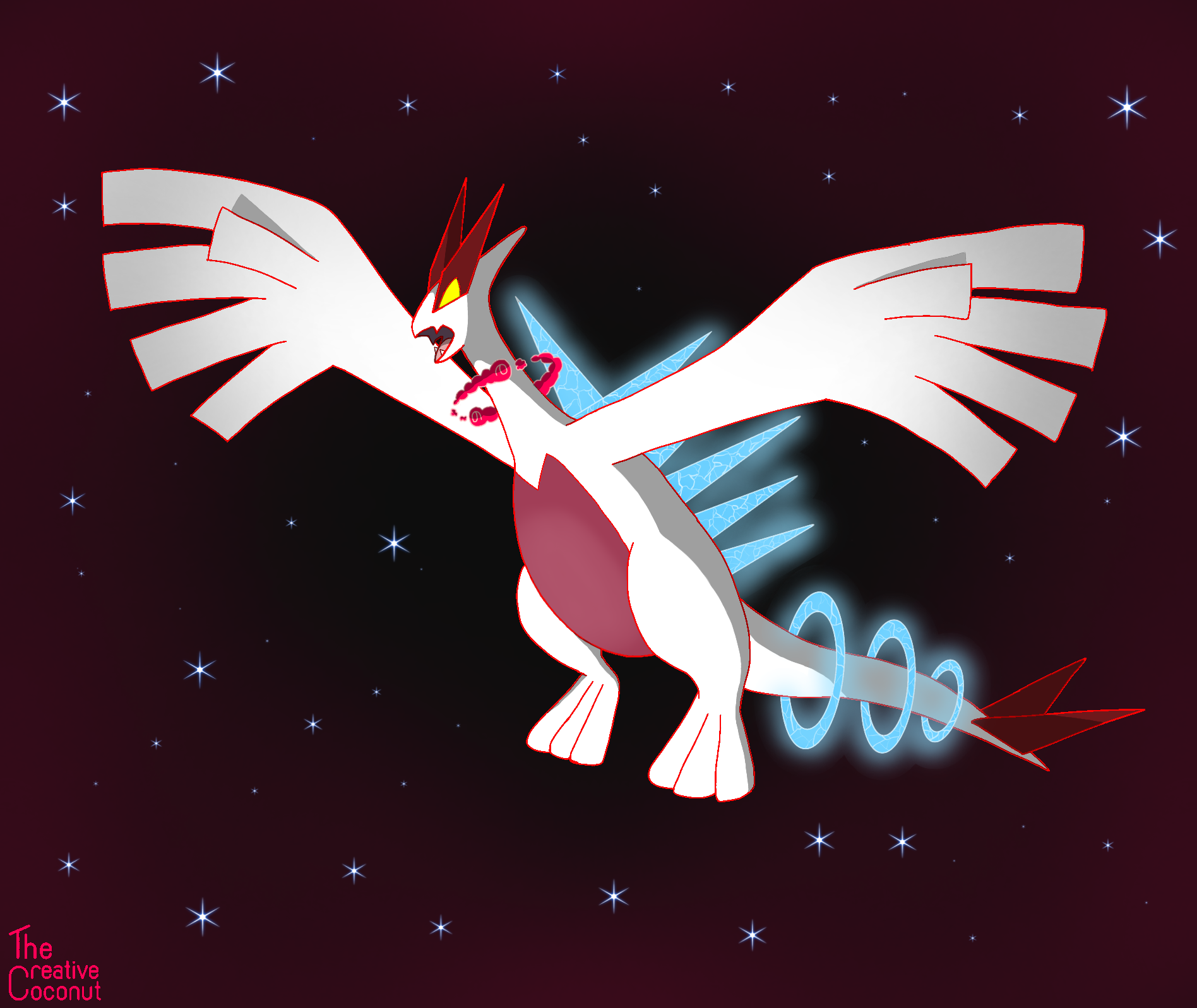 Shiny Lugia Global Link (HQ) by Astorgames on DeviantArt