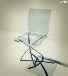 Etangled legs chair