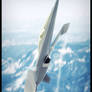 Lockheed-Martin F24 Manta Vertical