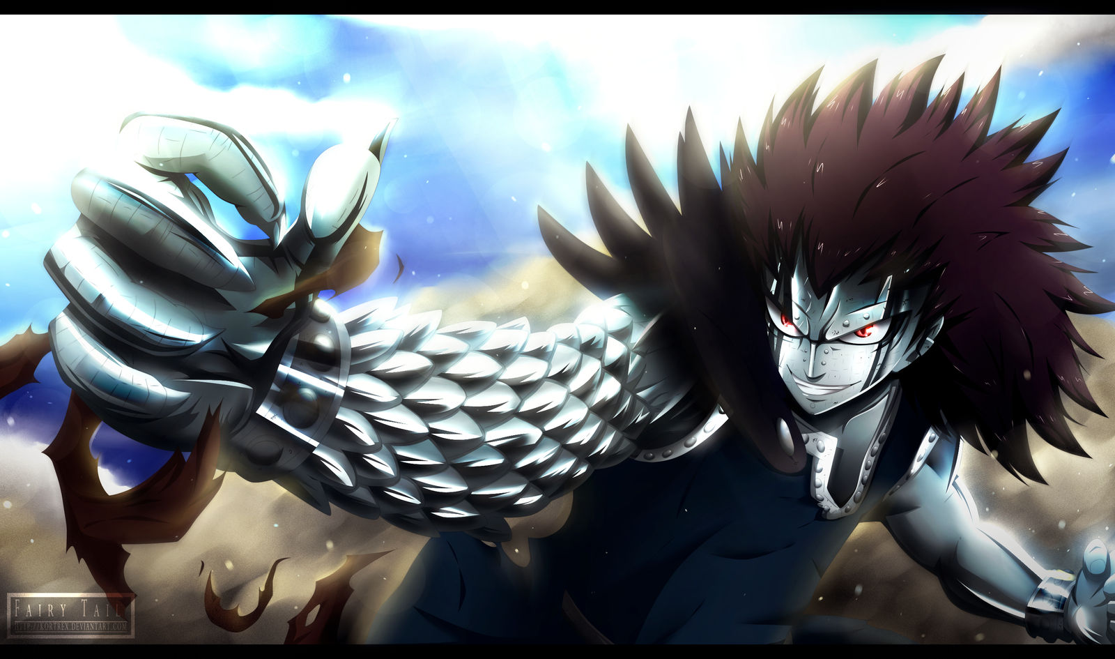 Fairy Tail Chapter 61 Gajeel Redfox Commission By Kortrex On Deviantart