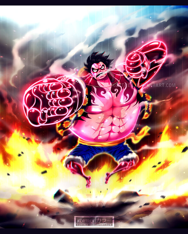 Luffy Gear 4th by Kyle-Fast on DeviantArt