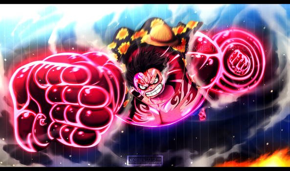 Luffy Gear 2 by WebCam22 on DeviantArt