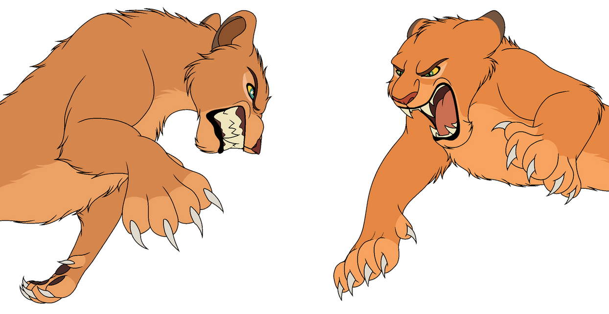 Traced Base #27 Fighting Lionesss
