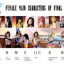 Female Main Characters Of Final Fantasy