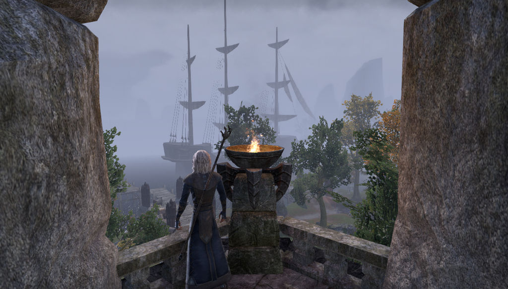 Stonetooth View of the Bay from Stonetooth Fortress by Aethyriel on DeviantArt