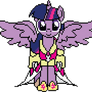 Twilight Sparkle Princess Pixel