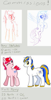 Pony Commissions