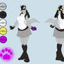 Ref sheet for White-Lucario