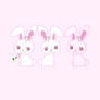 little kawaii bunnies