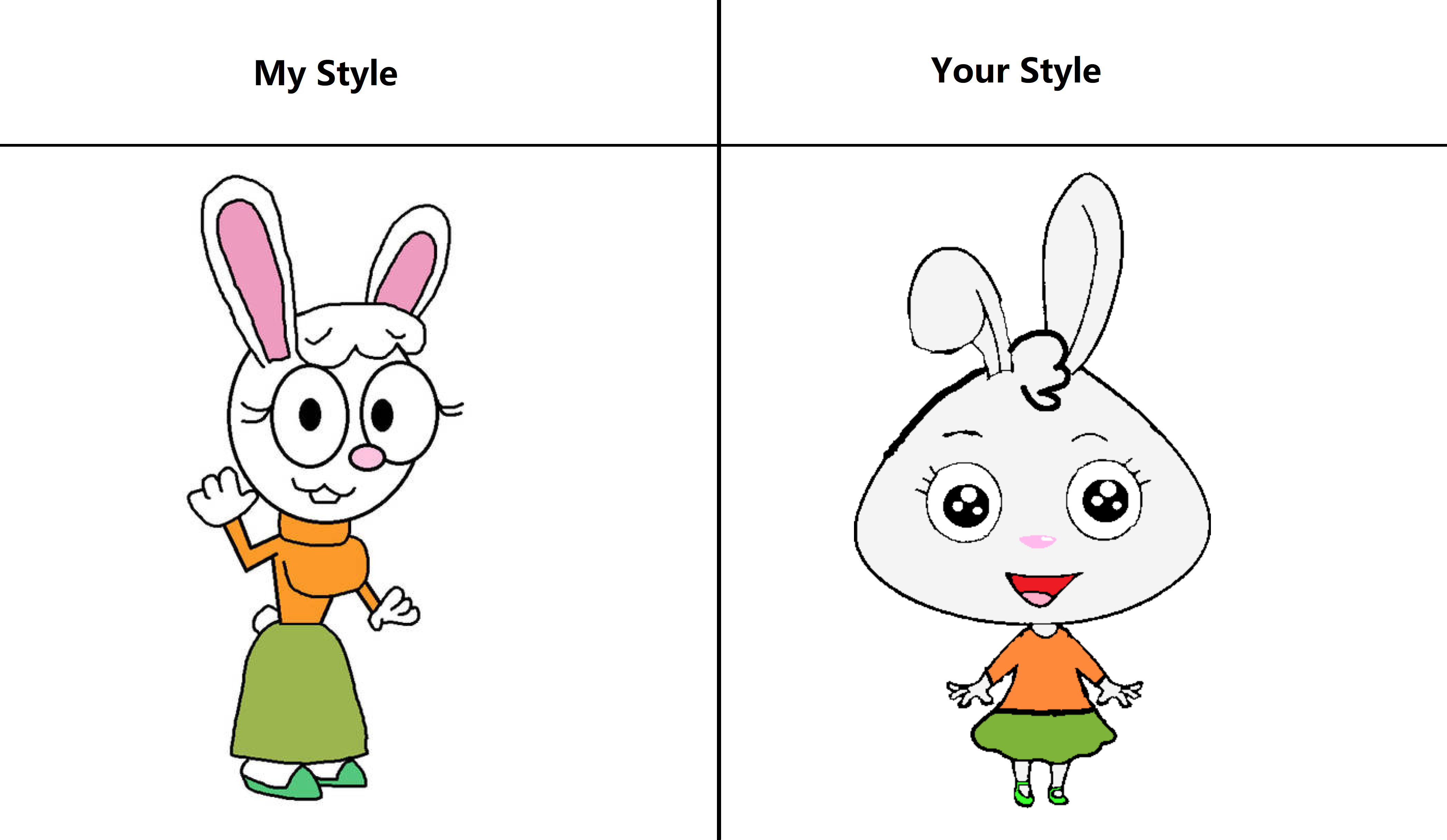 Juli Rabbit julia bunny the new style by megaenterprises8089 on DeviantArt