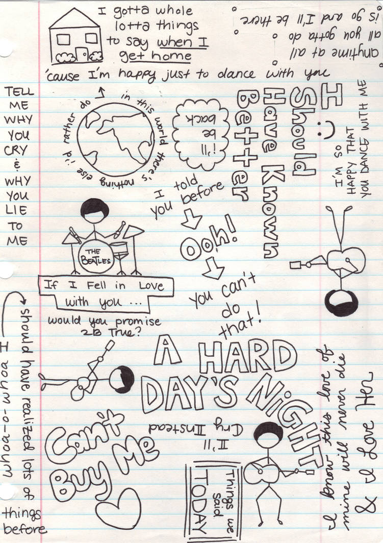 Beatles Lyrics Collage By Lovelessandwaiting On Deviantart Beatles Lyrics Collage By Lovelessandwaiting On Deviantart