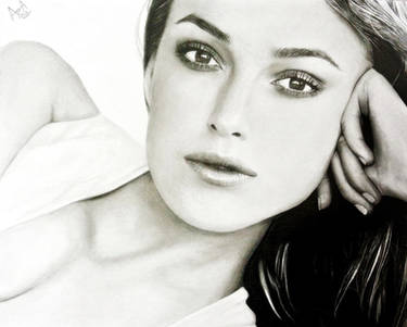 Keira Knightley drawing