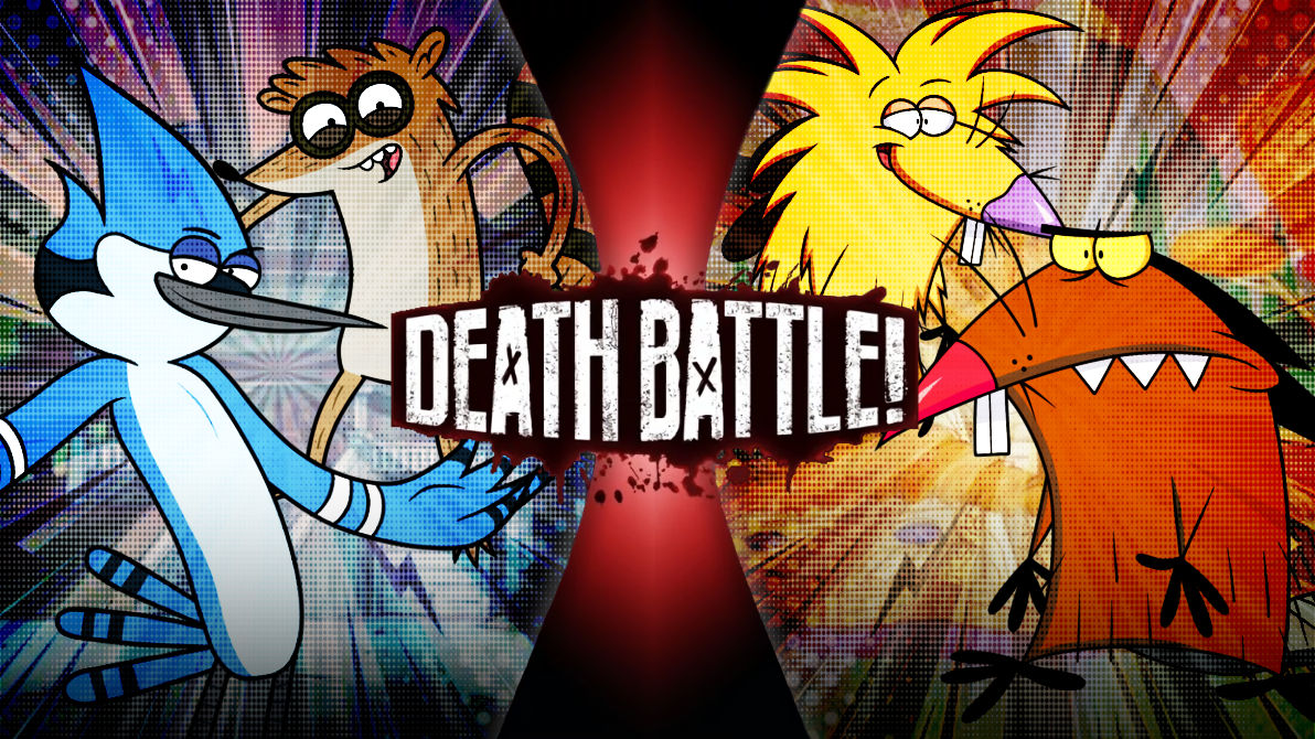 Mordecai/Rigby vs Dagget/Norbert | DEATH BATTLE! by OSCmayne on DeviantArt