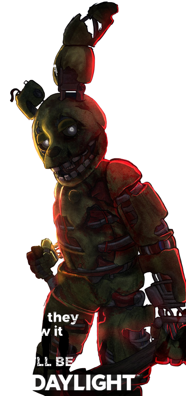 Spring Trap Rng Springtrap Render #1 PNG by OSCmayne on DeviantArt