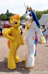 Spitfire and Celestia [My little Pony] Costume