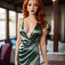 Silk Dress 056