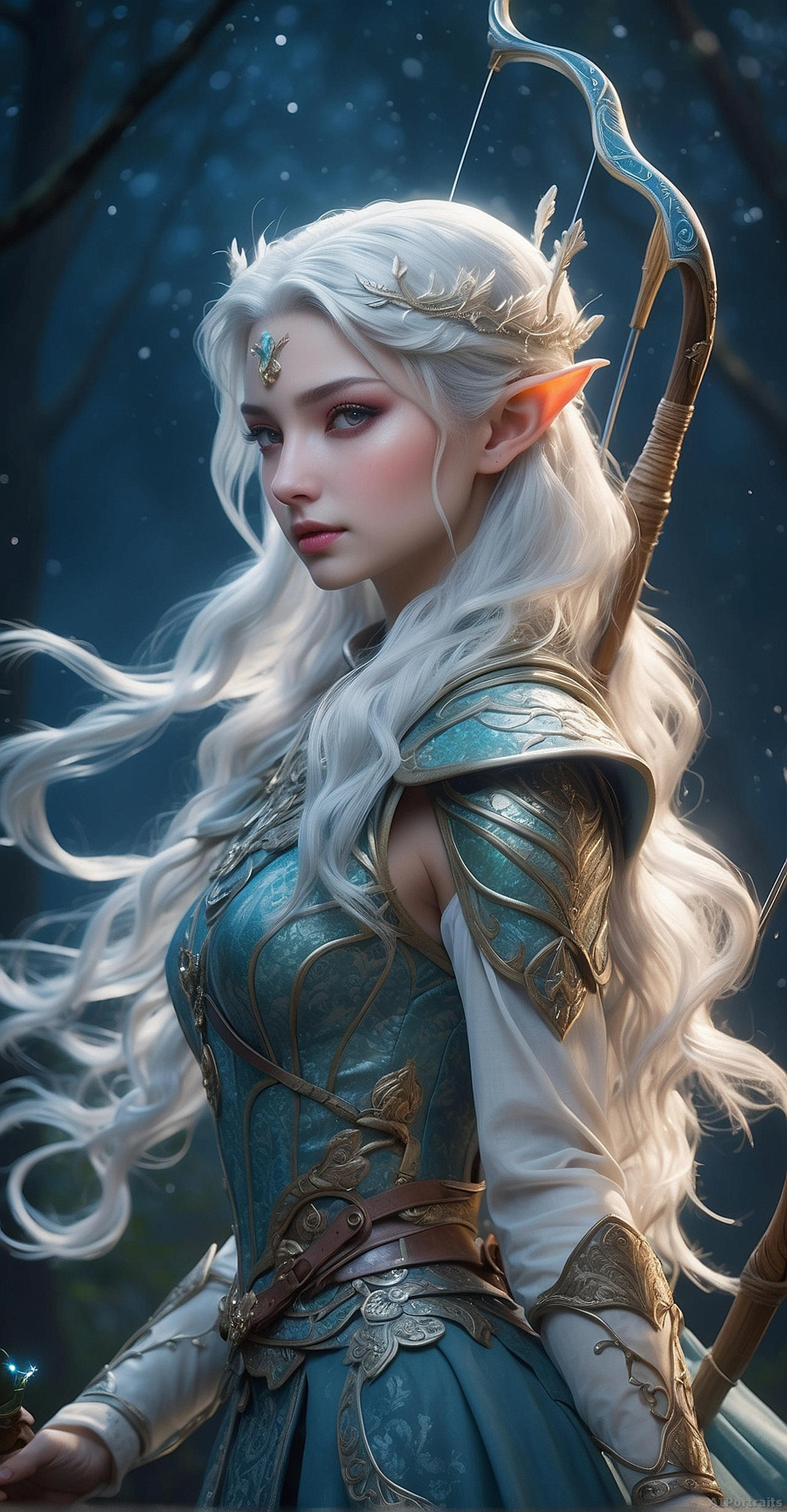 Elven 02 by AI-portraits on DeviantArt