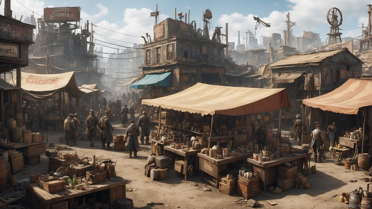 Iconic Fallout Background Fallout inspired HD wallpaper 19 by AI-portraits on DeviantArt