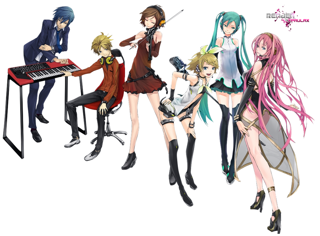Vocaloid Reference Vocaloid Render by xpaularendersx on DeviantArt