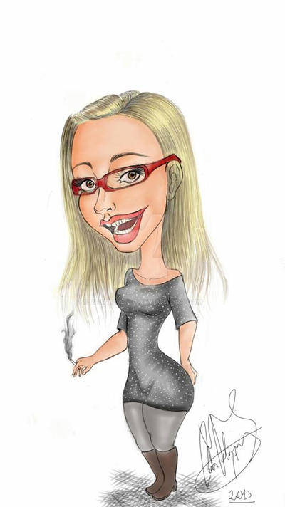 Caricatura Sabrina By Blackkatt0 On DeviantArt caricatura-sabrina-by-blackkatt0-on-deviantart