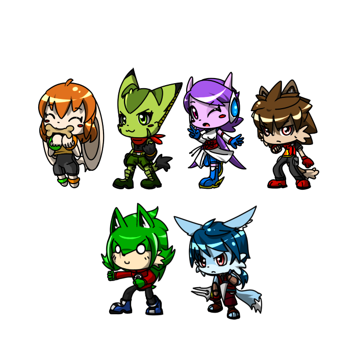 Chibi Characters by KenjiKanzaki05 on DeviantArt