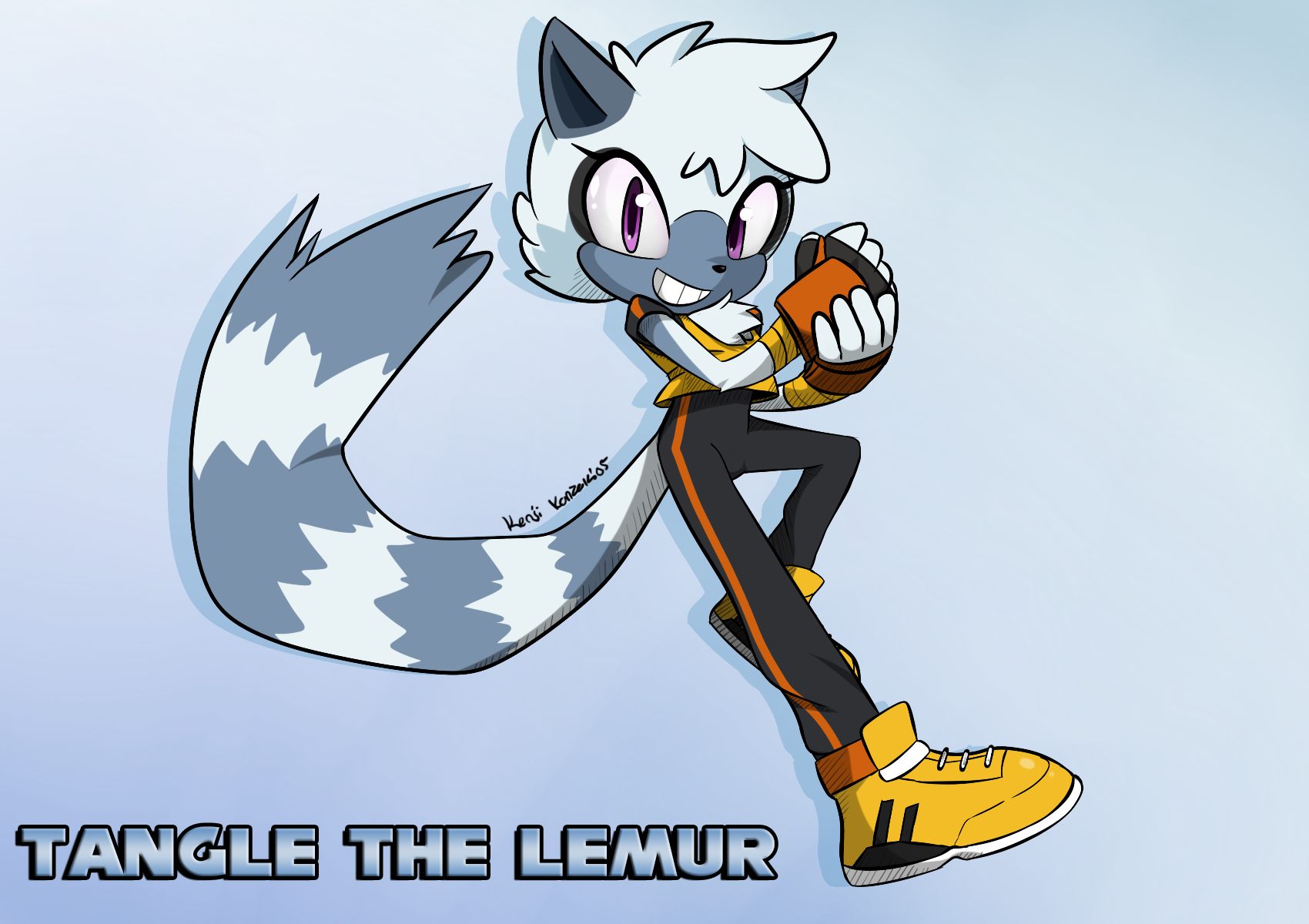 Tangle the Lemur by KenjiKanzaki05 on DeviantArt