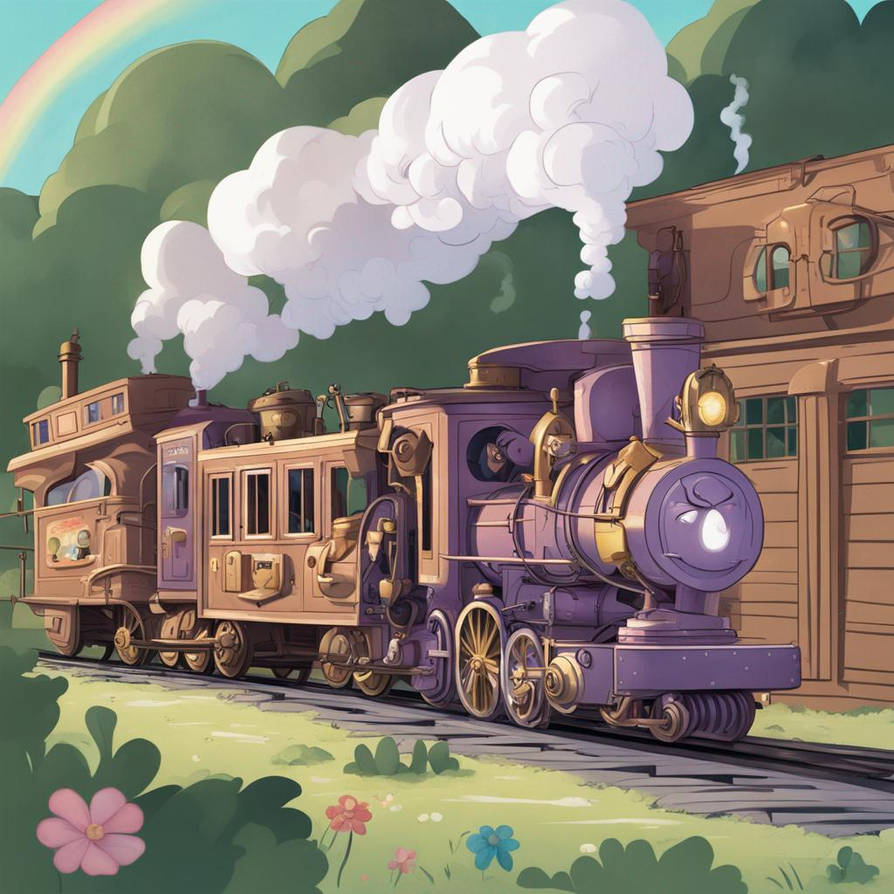 Mlp Train Tracker MLP Steam Train 2.0 by Chugganooga on DeviantArt