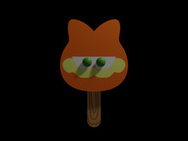 LOW-RES BLENDER GARFIELD POPSICLE