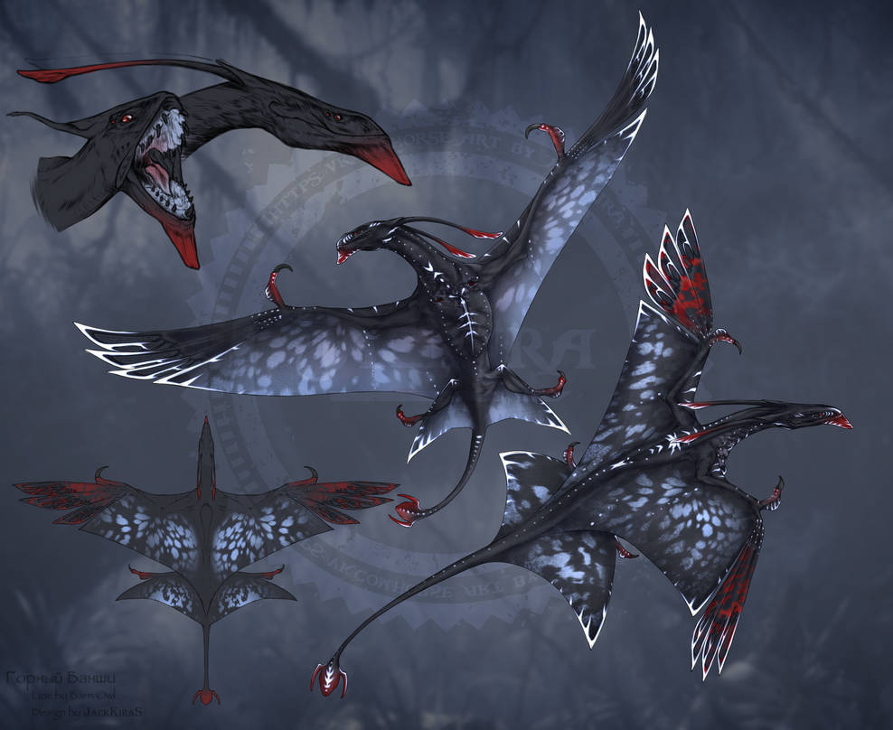 Mountain Banshee / ikran adopt (closed) by JackKiraS on DeviantArt