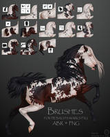 Brushes for piebald's marks p2u abr+png