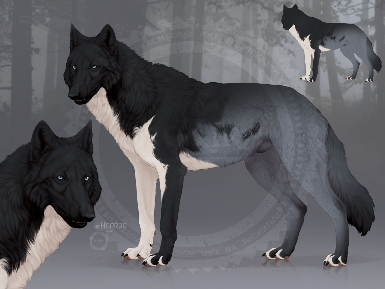 Horse World Roblox : my wolf skin :3 by Zeira-Wolf on DeviantArt