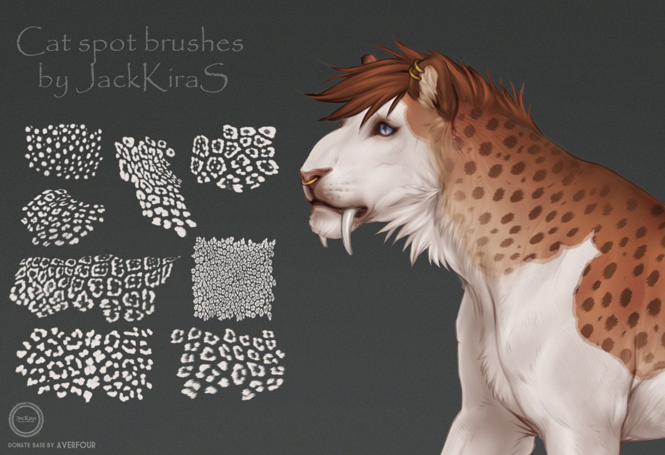 Cat spot brushes