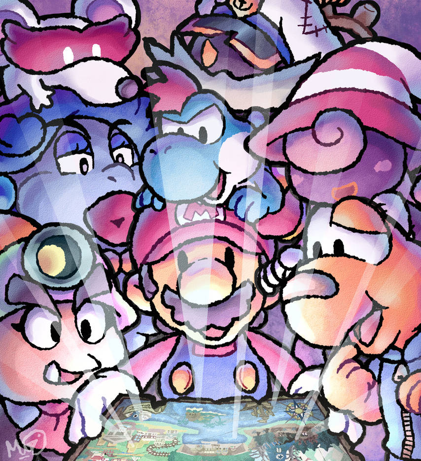 The Magical Map by MuzYoshi on DeviantArt