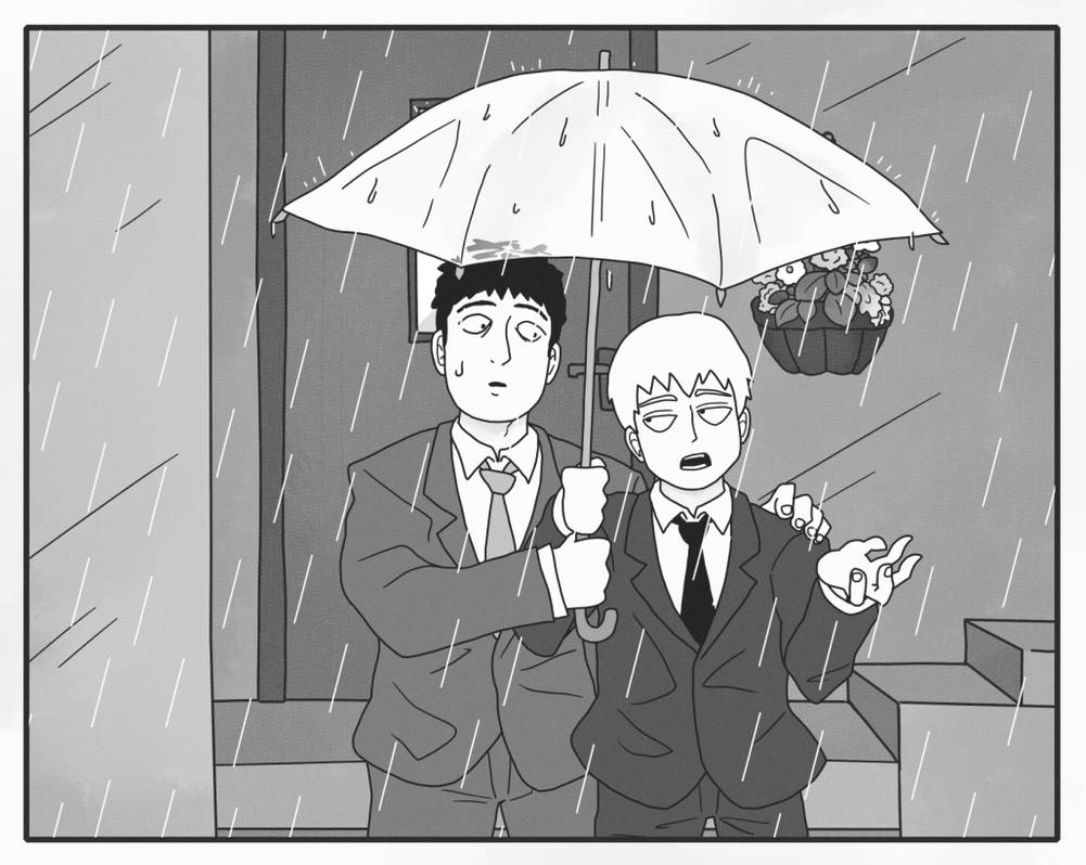 Mob Psycho 100 fake manga panel 6 by MuzYoshi on DeviantArt
