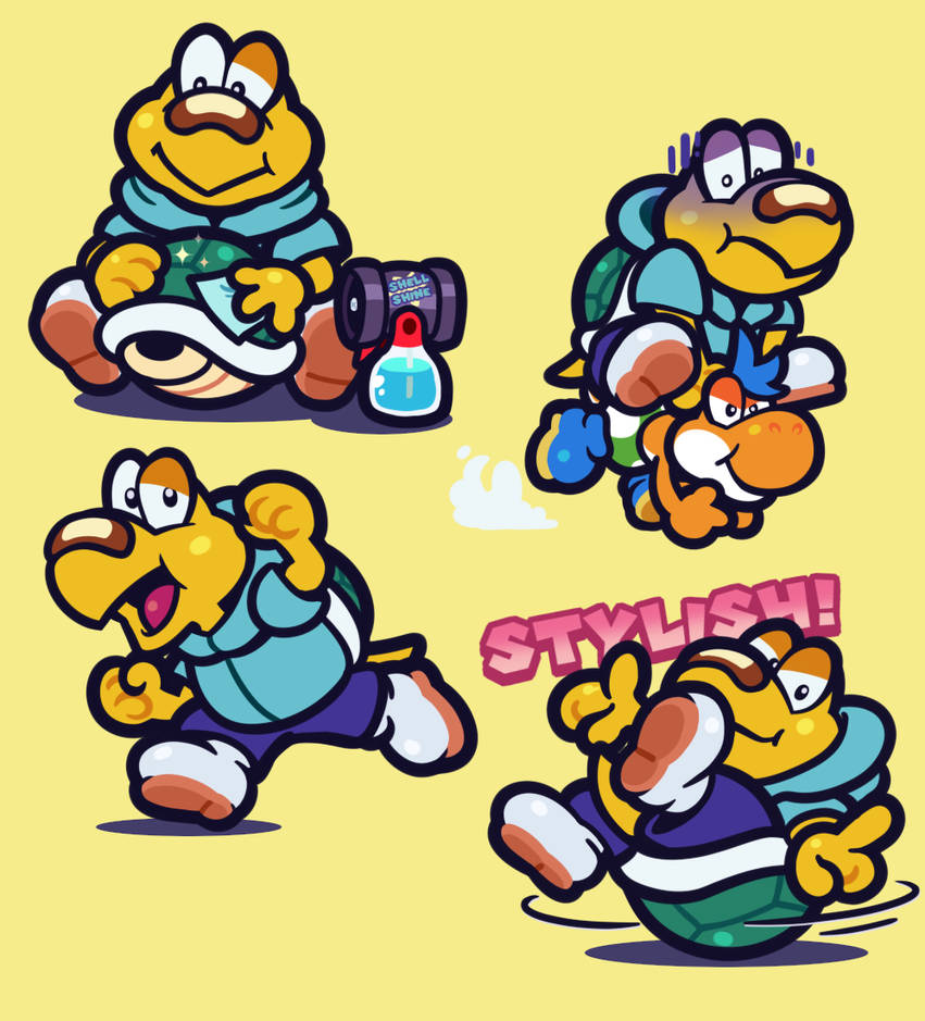 Kooops Koops doodle page by MuzYoshi on DeviantArt