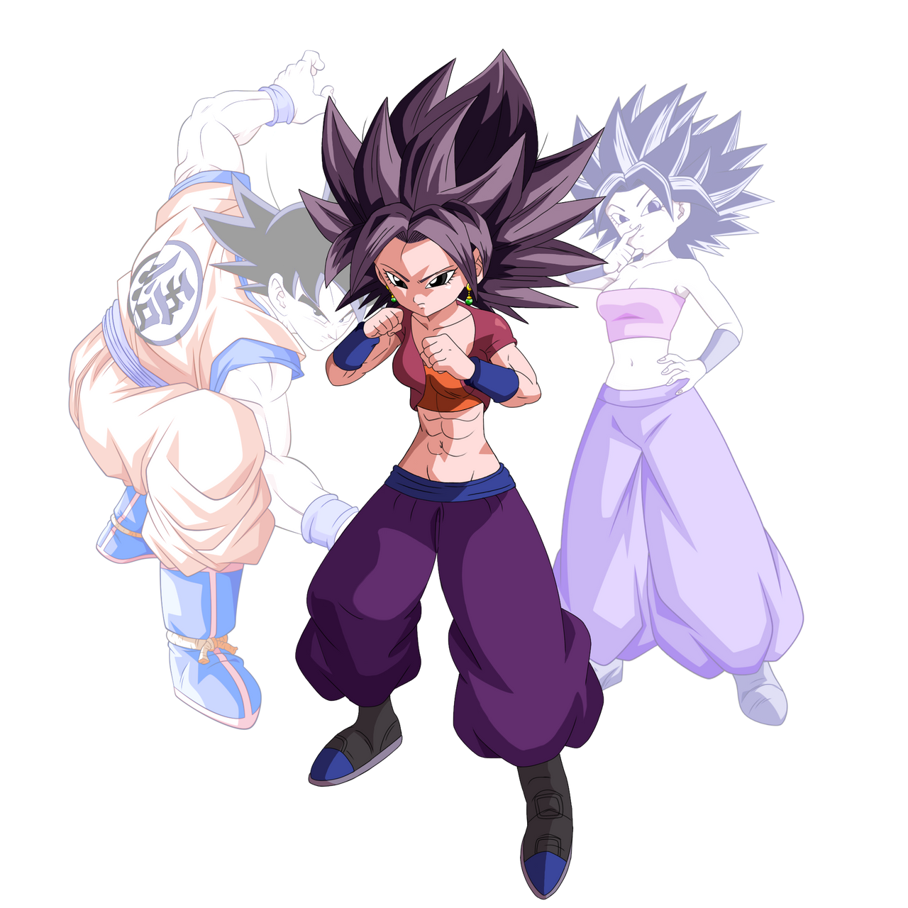 The Fusion of Goku and Caulifla (Recreation) by SuperSonicOrigins100 on  DeviantArt