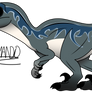 Velociraptor Blue