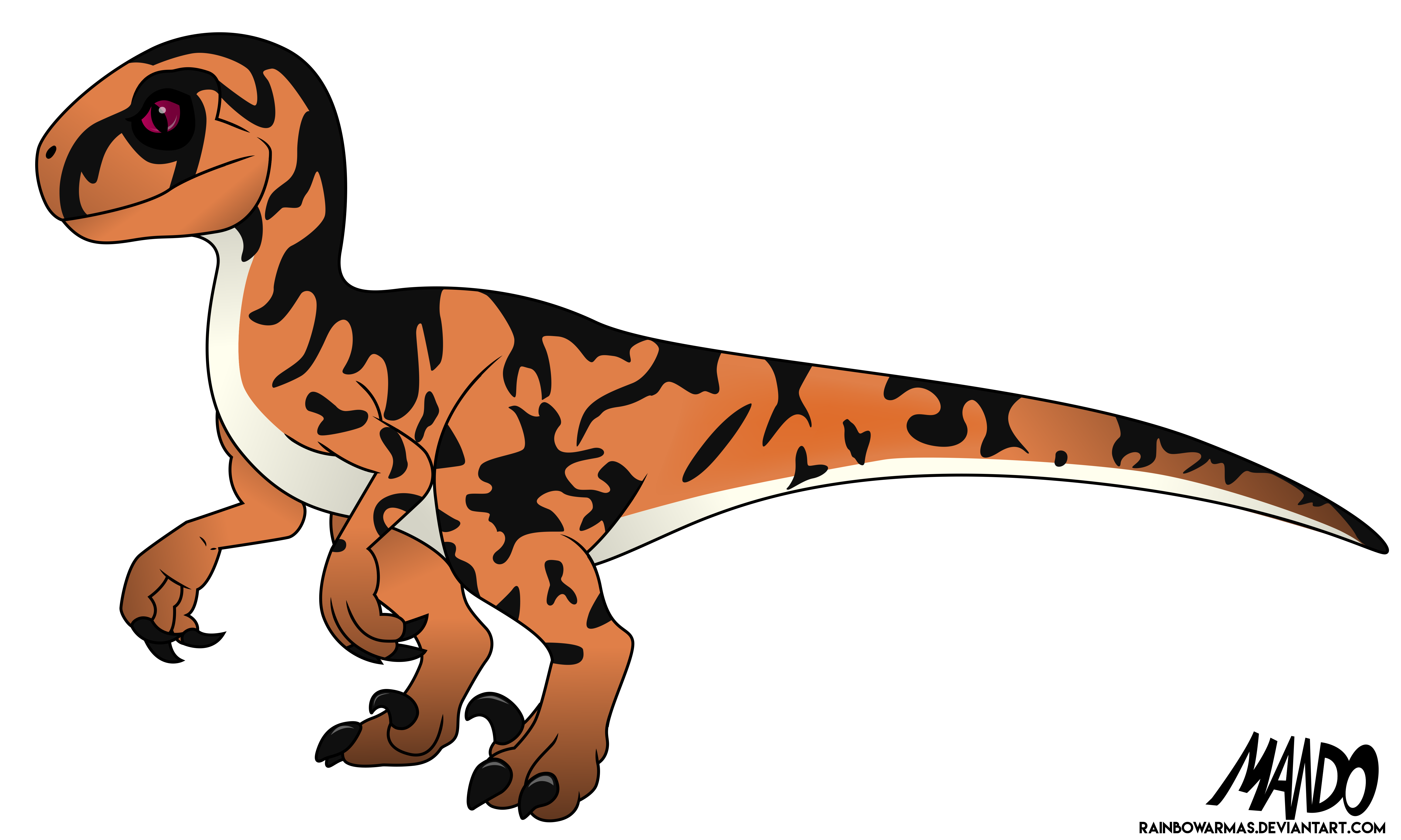 Utahraptor by rainbowarmas on DeviantArt