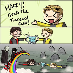 Grab the Triwizard Cup