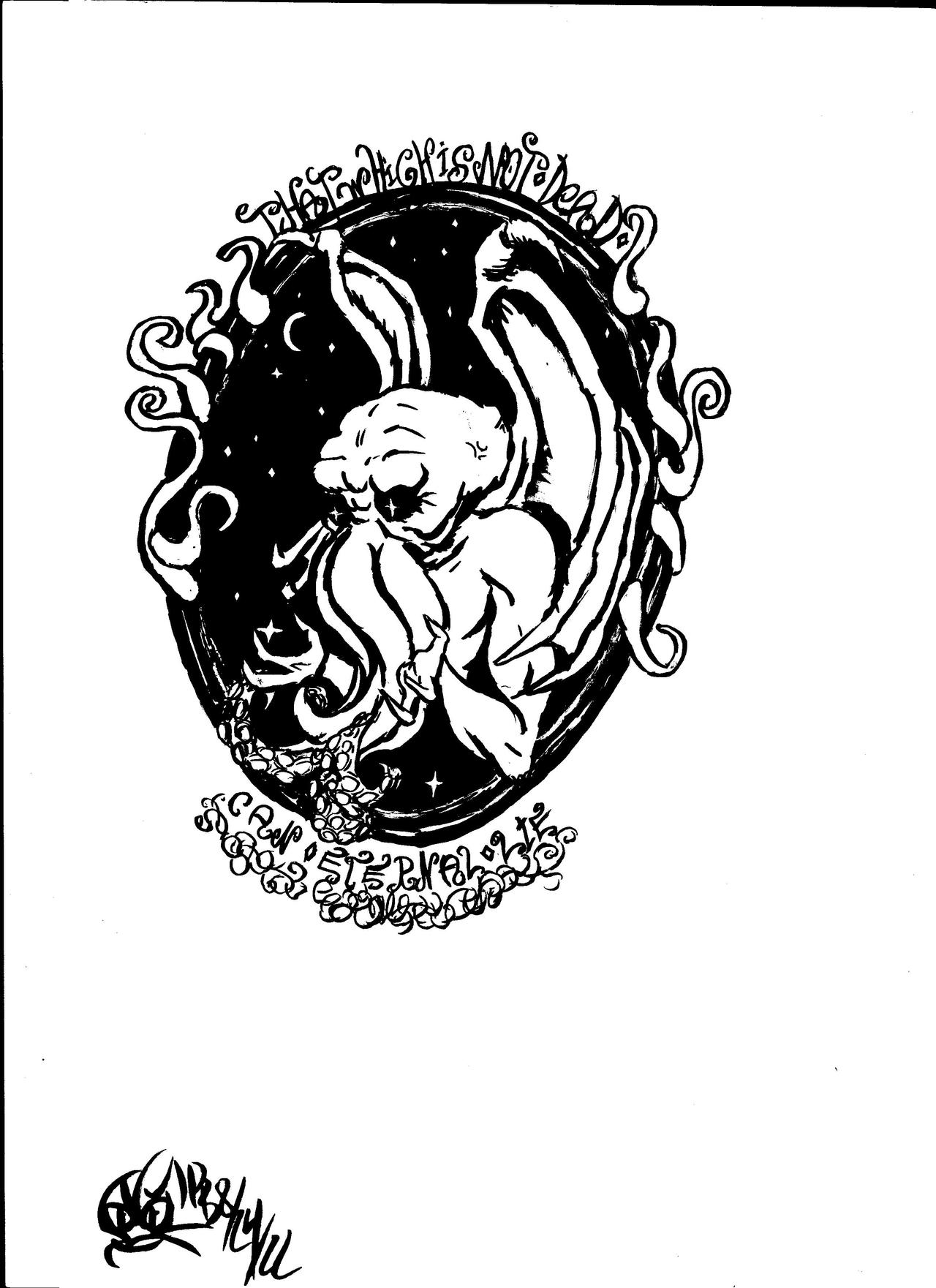 Cthulhu Design by Possum-Bones on DeviantArt