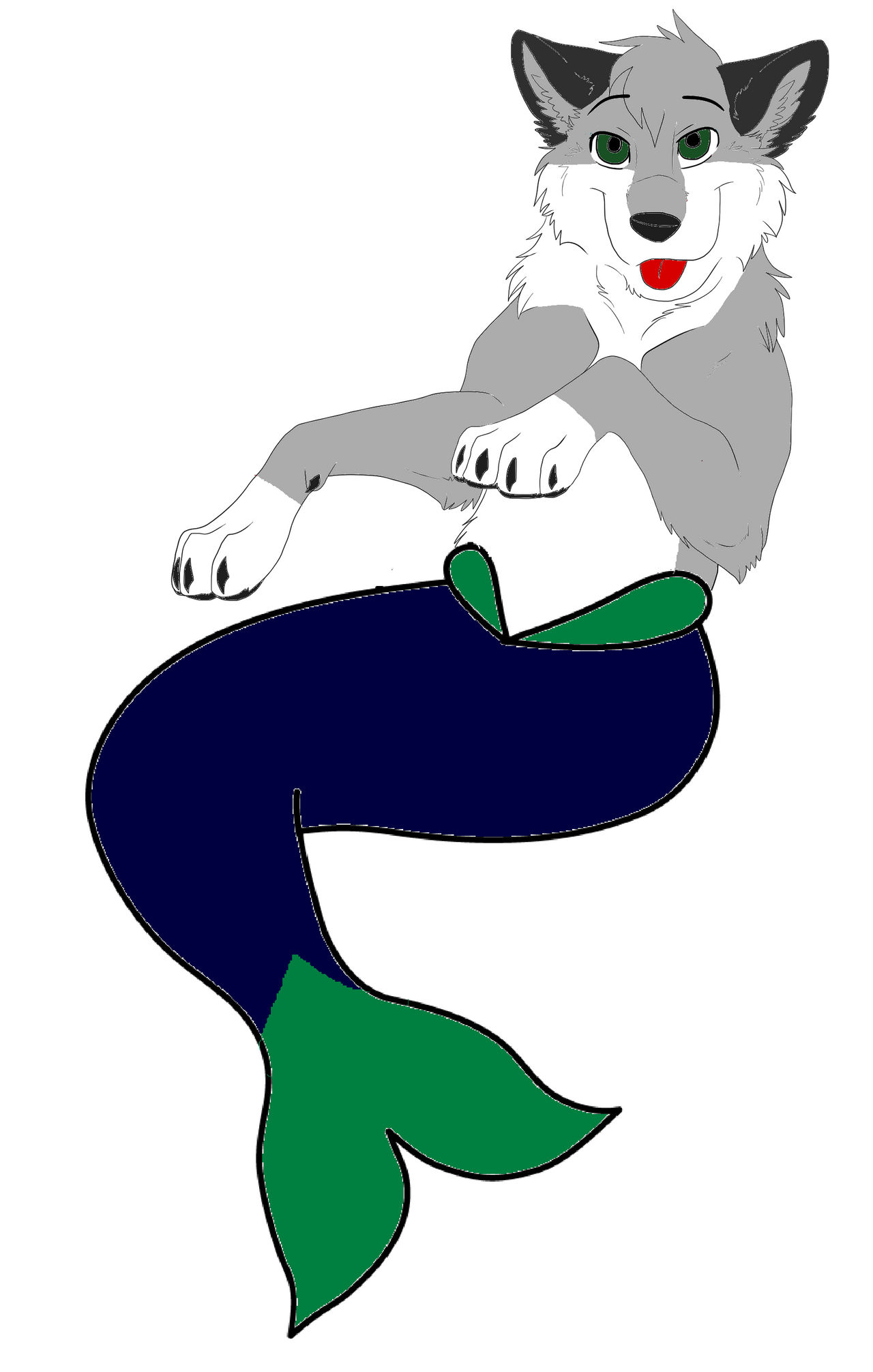 Merwolf Merwolf Spirit (2022 redesign) by Luvkipper3 on DeviantArt