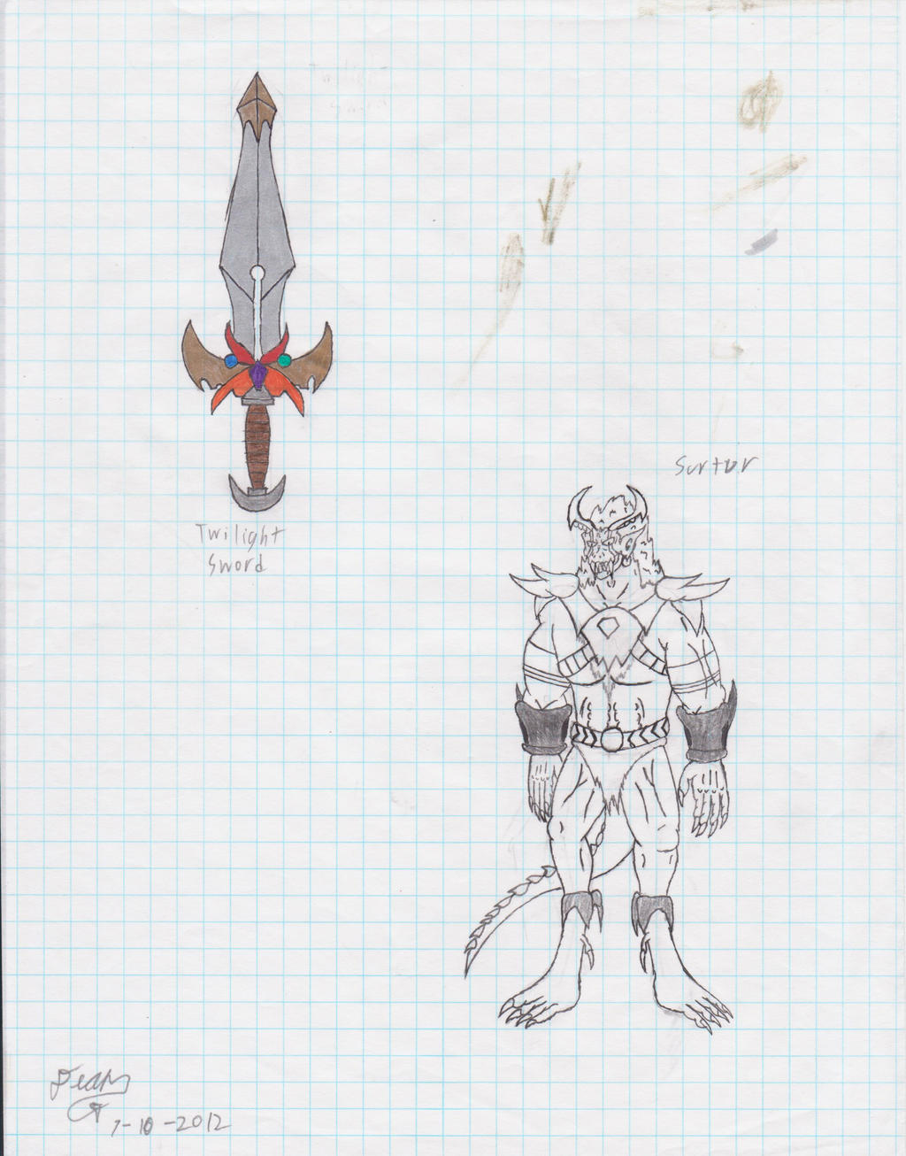 Surtur and the Twilight Sword by GodzillaRulz on DeviantArt