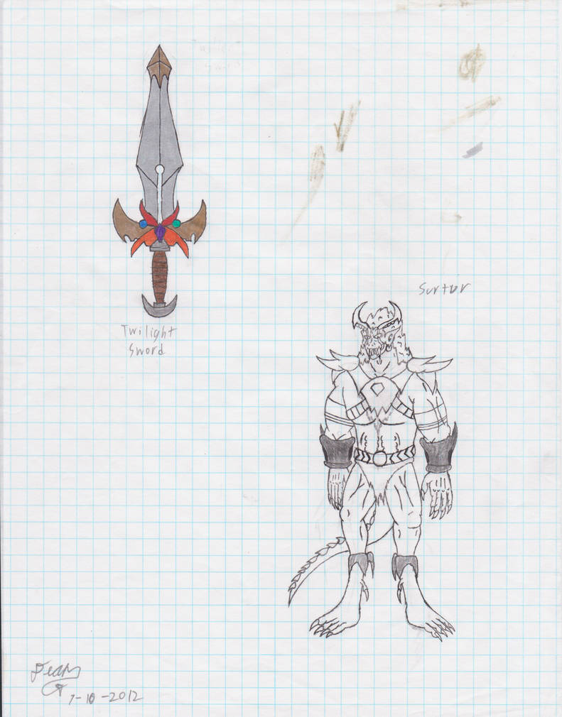 Surtur and the Twilight Sword by GodzillaRulz on DeviantArt