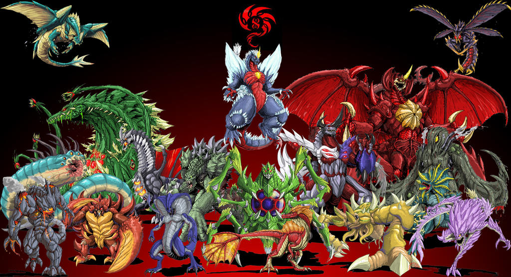 Godzilla-NEO Mutants by GodzillaRulz on DeviantArt